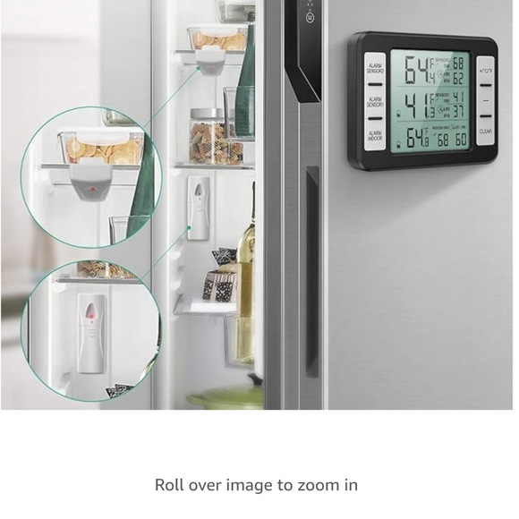 Wireless digital freezer thermometer with Wireless sensors (6) - Picture 6 of 10